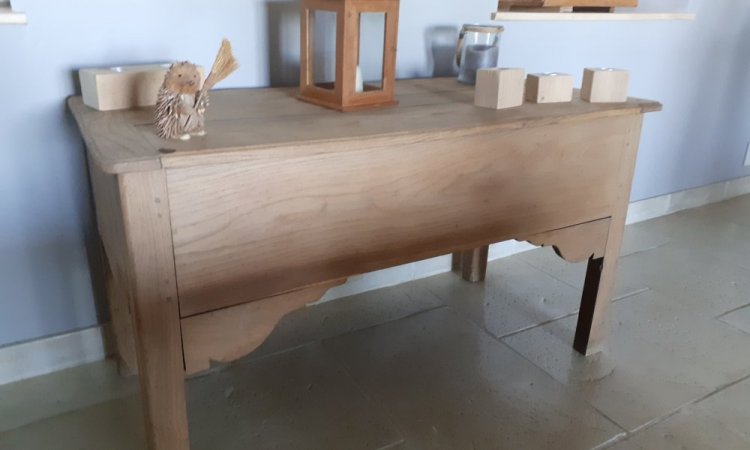 Maie APRES aérogommage à Chevroux